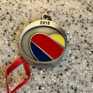 Southwest Airlines 2018 Medal with Red Ribbon